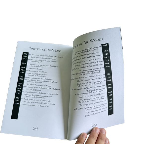 Who Was Ben Franklin? by Dennis Brindell Fradin – Preowned Paperback - Picture 3 of 4